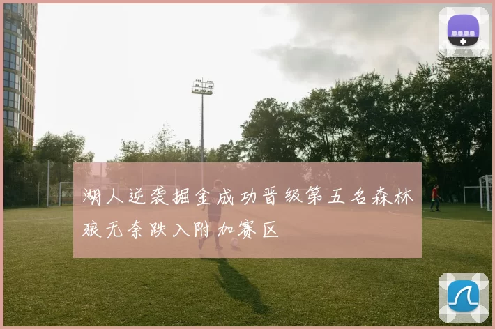 湖人逆袭掘金成功晋级第五名森林狼无奈跌入附加赛区